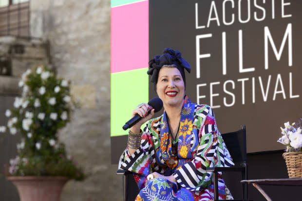 Marylin Fitoussi at the SCAD Lacoste Film Festival in July.<p>Photo: Courtesy of SCAD</p>