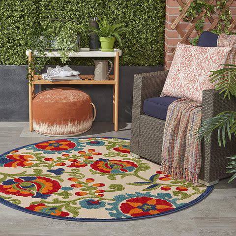 Is Having a Major Sale on Outdoor Area Rugs — Save Up to 72