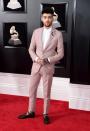 Music's men stood out from the crowd at the 60th Annual GRAMMYs red carpet.