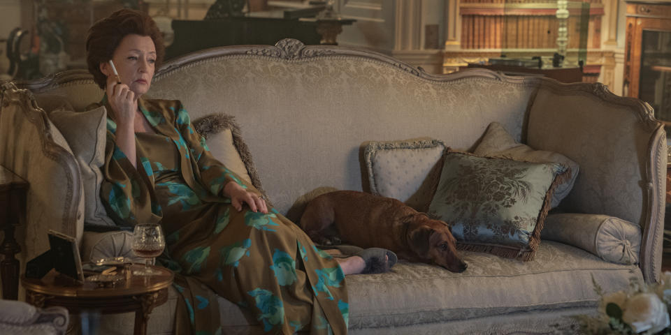 Lesley Manville as Princess Margaret (Netflix/PA)