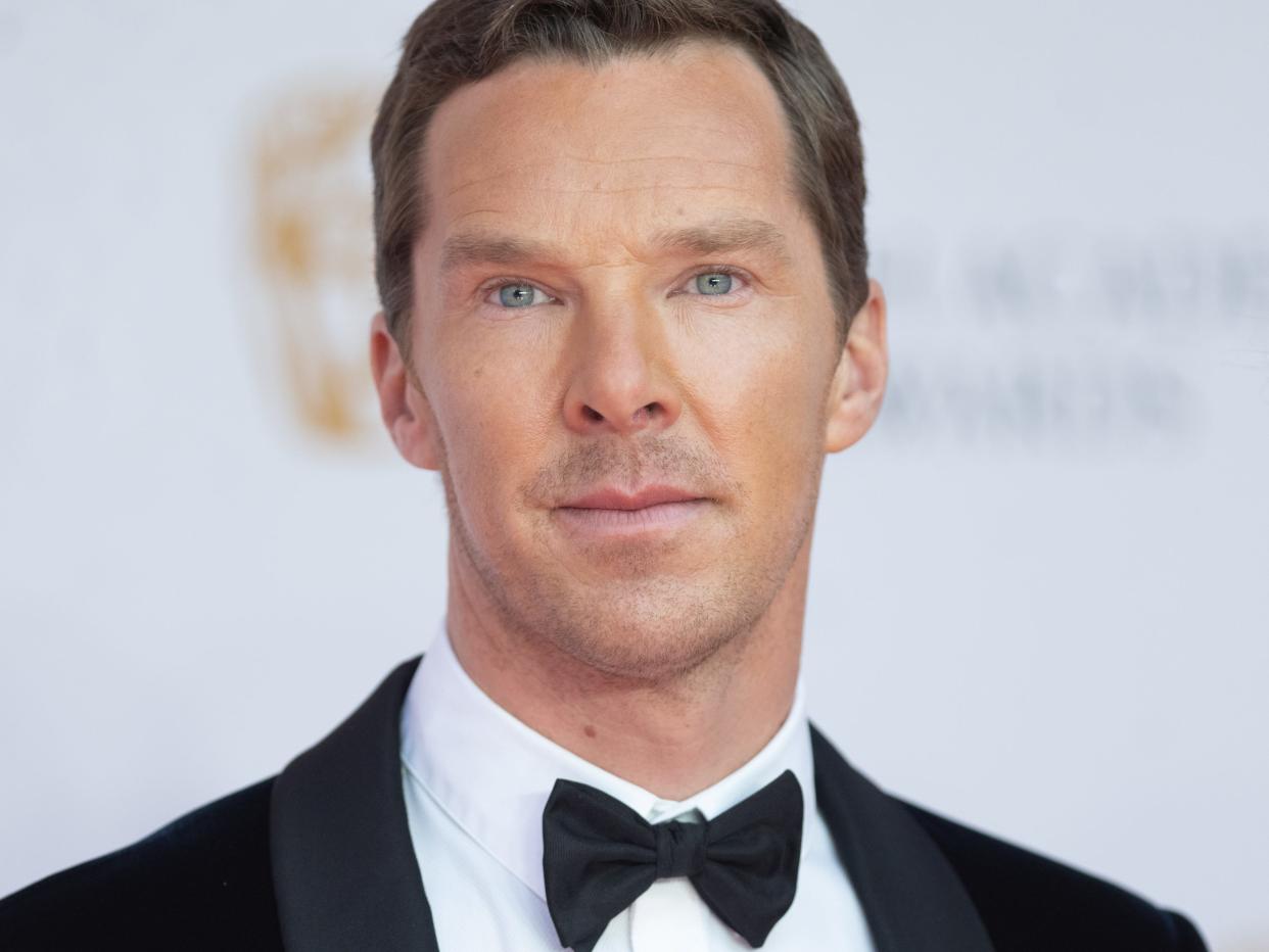 Benedict Cumberbatch at an award ceremony