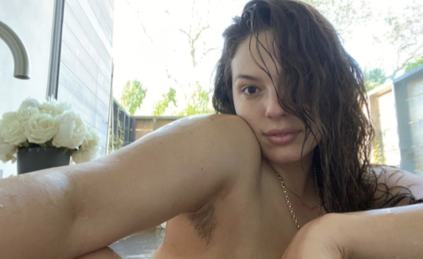 Ashley Graham shows off her body hair as a part of new campaign, but she has been a long time advocate of body hair positivity. (Photo: Instagram)
