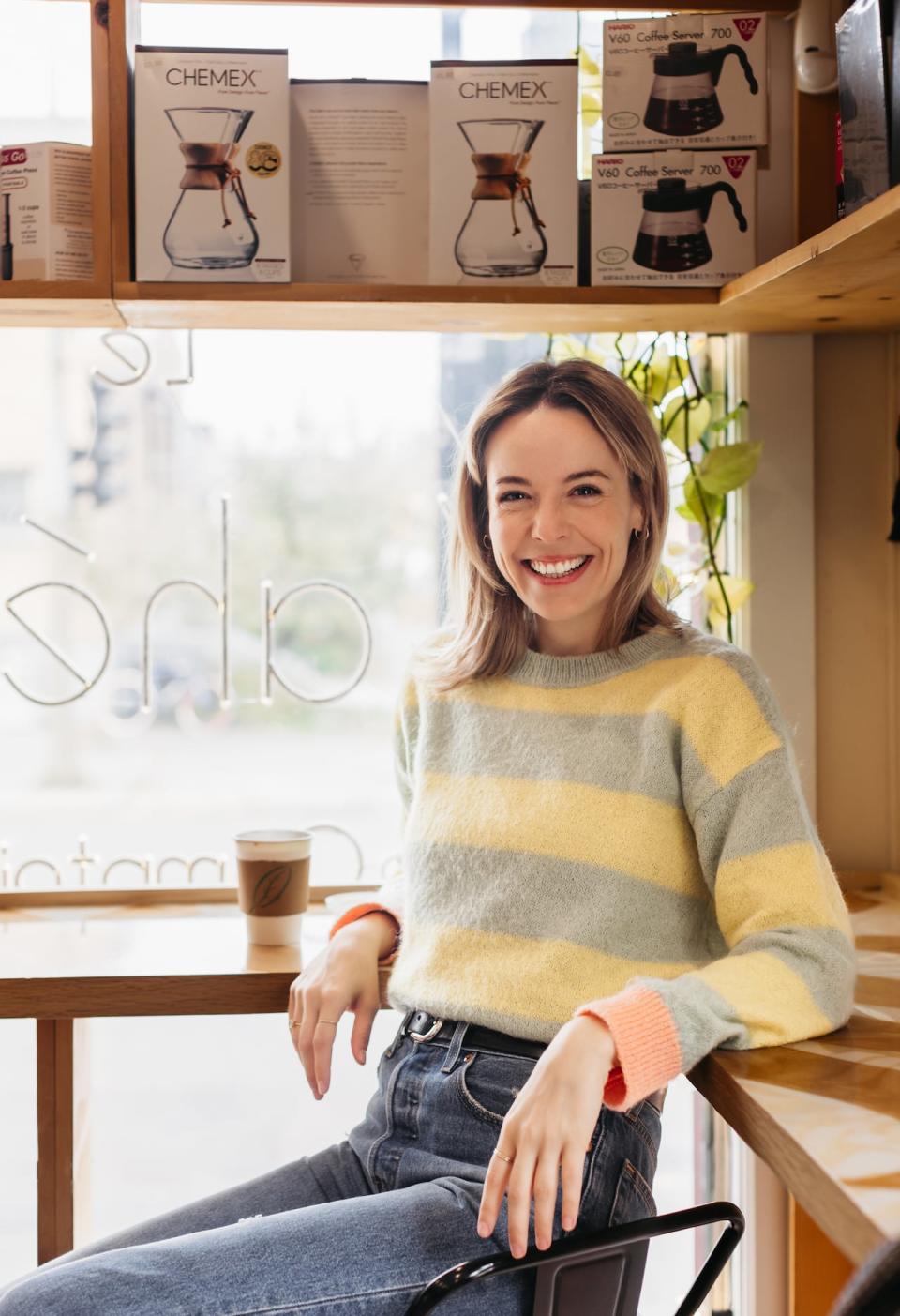 Meghan White of the Ottawa-based non-profit Period Packs says the federal government's change to the labour code bolsters the argument that providing employees with free menstrual products creates a more equitable workplace.