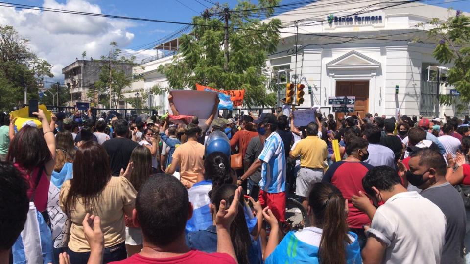 Este sábado, los formoseños volvieron a manifestarse en contra de las medidas de Gildo Insfrán