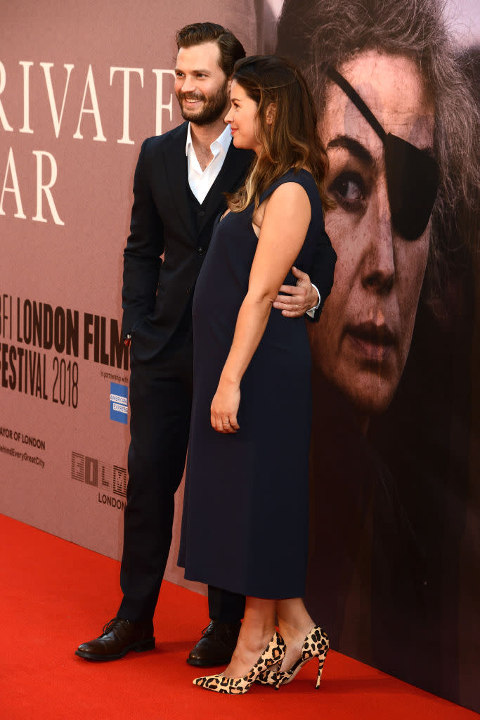 Jamie Dornan et Amelia Warner