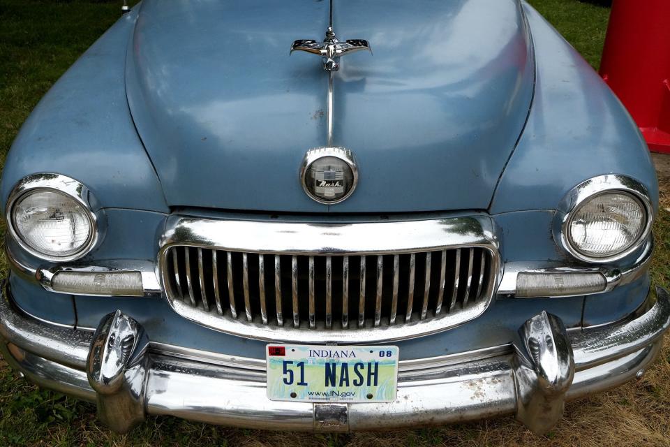 July 8, 2022; Columbus, Ohio; A 1951 Nash at The Goodguys 24th Summit Racing Nationals Presented By PPG at the Ohio Expo Center on Friday, July 8, 2022. Fred Squillante-The Columbus Dispatch