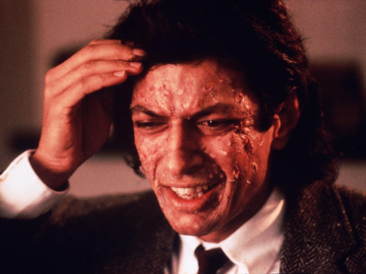 Be afraid, be very afraid: Jeff Goldblum in The Fly (20th Century Fox/Kobal/Shutterstock)