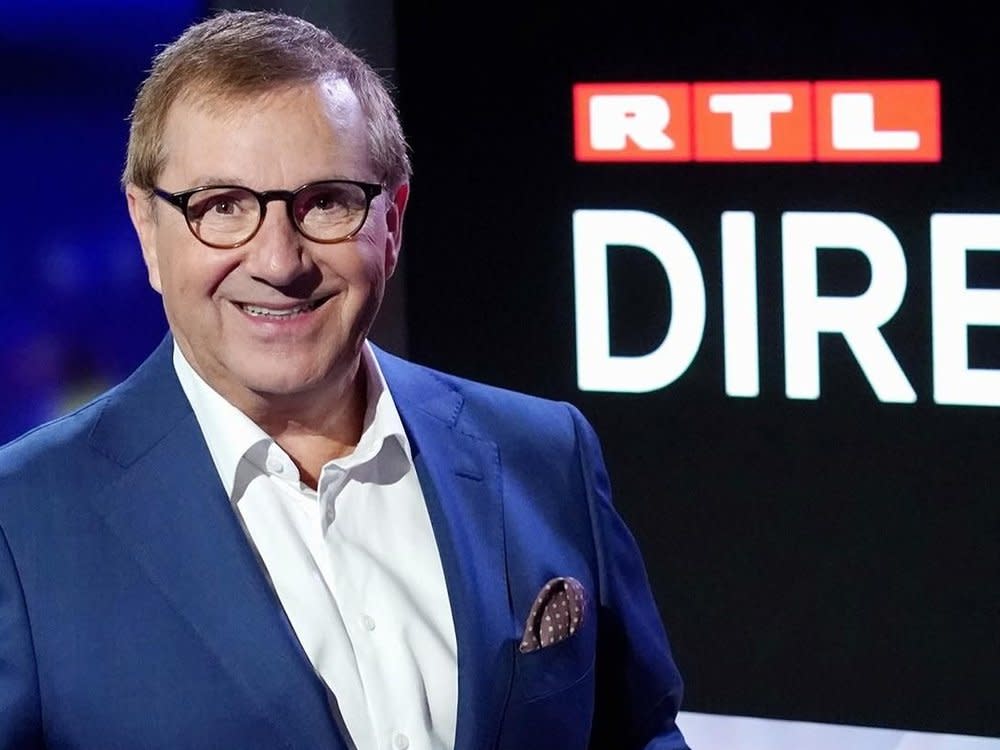 Jan Hofer startete nach 35 Jahren bei der "Tagesschau" im August 2021 mit "RTL Direkt" noch einmal neu durch. (Bild: RTL/Jörg Carstensen)
