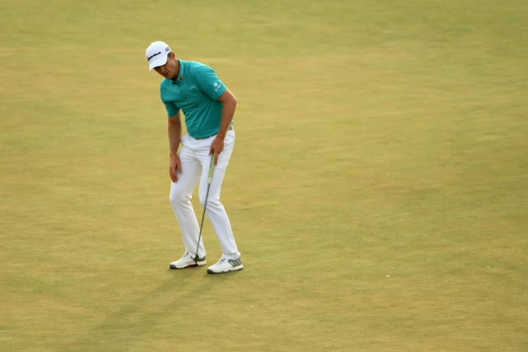 Justin Rose had three bogeys in a row at eight, nine and 10 and bogeyed two of his last three to come in with a 73 that left him alone in fifth on 214