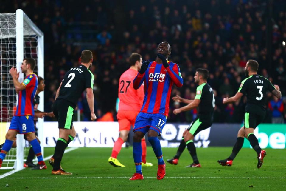 Late miss: Christian Benteke (Getty Images)