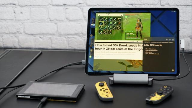 Ipad sale nintendo switch