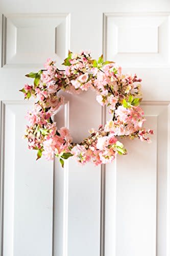 5) Cherry Blossom Wreath