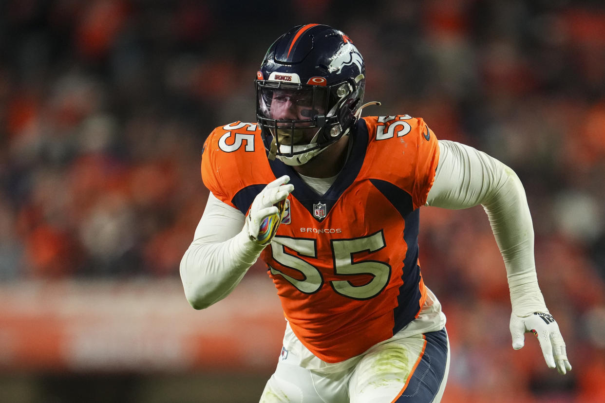 Bradley Chubb always has a long-term extension with the Dolphins. (Photo by Cooper Neill/Getty Images)