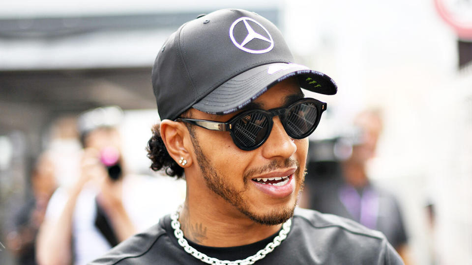 Hamilton was excused media duties for Mercedes after Lauda's death.