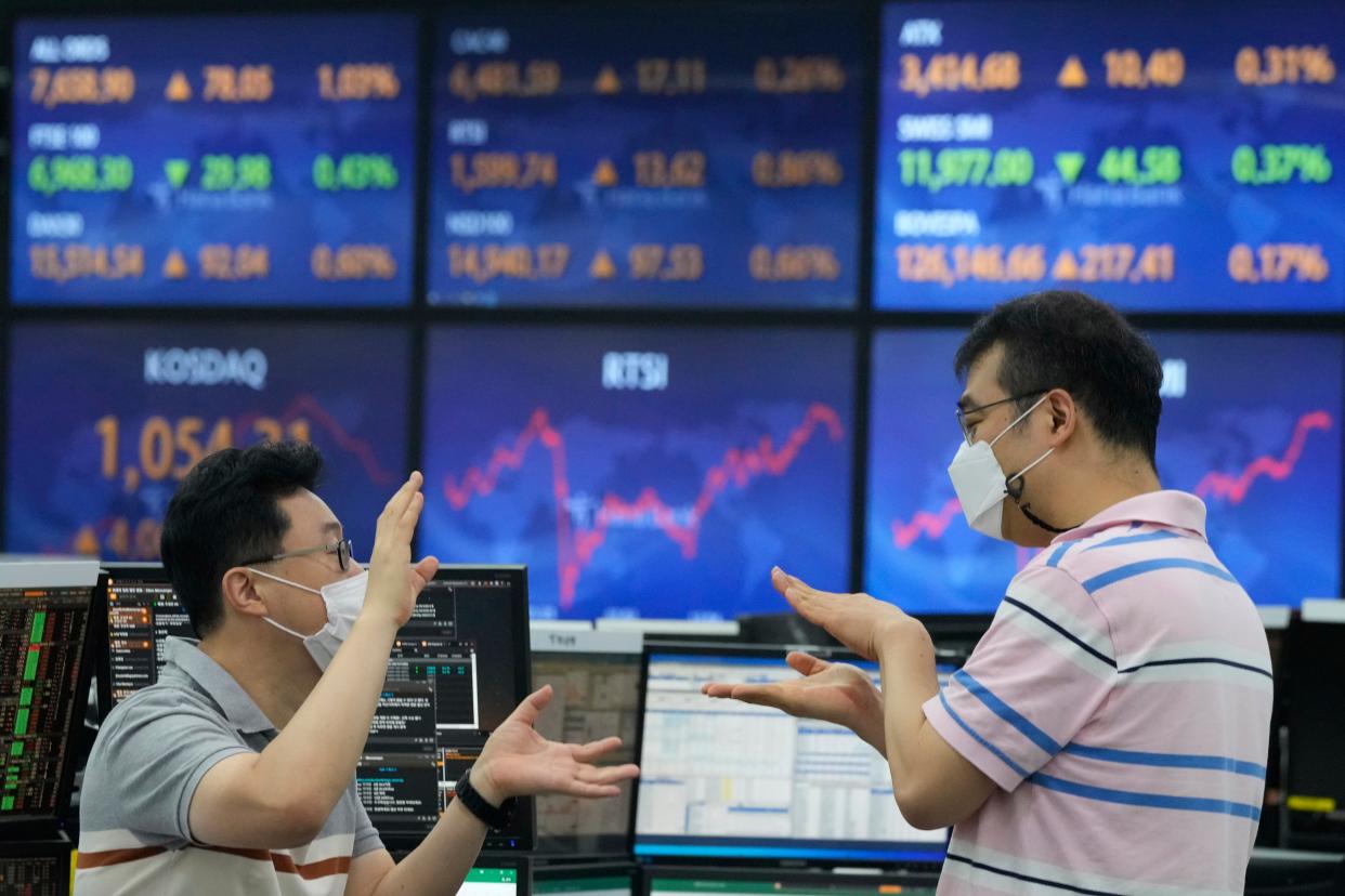 South Korea Financial Markets (Copyright 2021 The Associated Press. All rights reserved.)