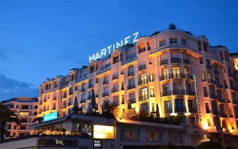 Cannes, Hotel Martinez