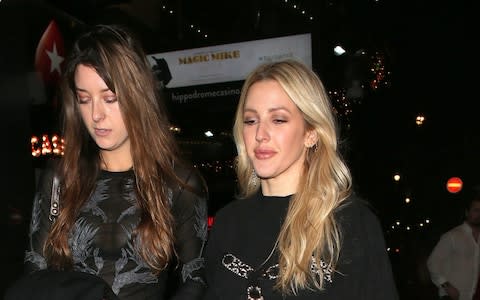 Ellie Goulding seen attending Magic Mike Live on November 28, 2018 - Credit:  Ricky Vigil M/ GC Images