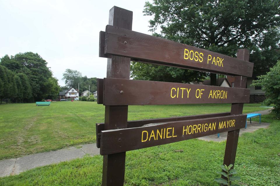 Boss Park is one of two winners of the 2022 Akron Parks Challenge co-sponsored by the city of Akron and the Akron Parks Collaborative. Improved walkways, beautification with plants and flowers and seating will be added to the park.