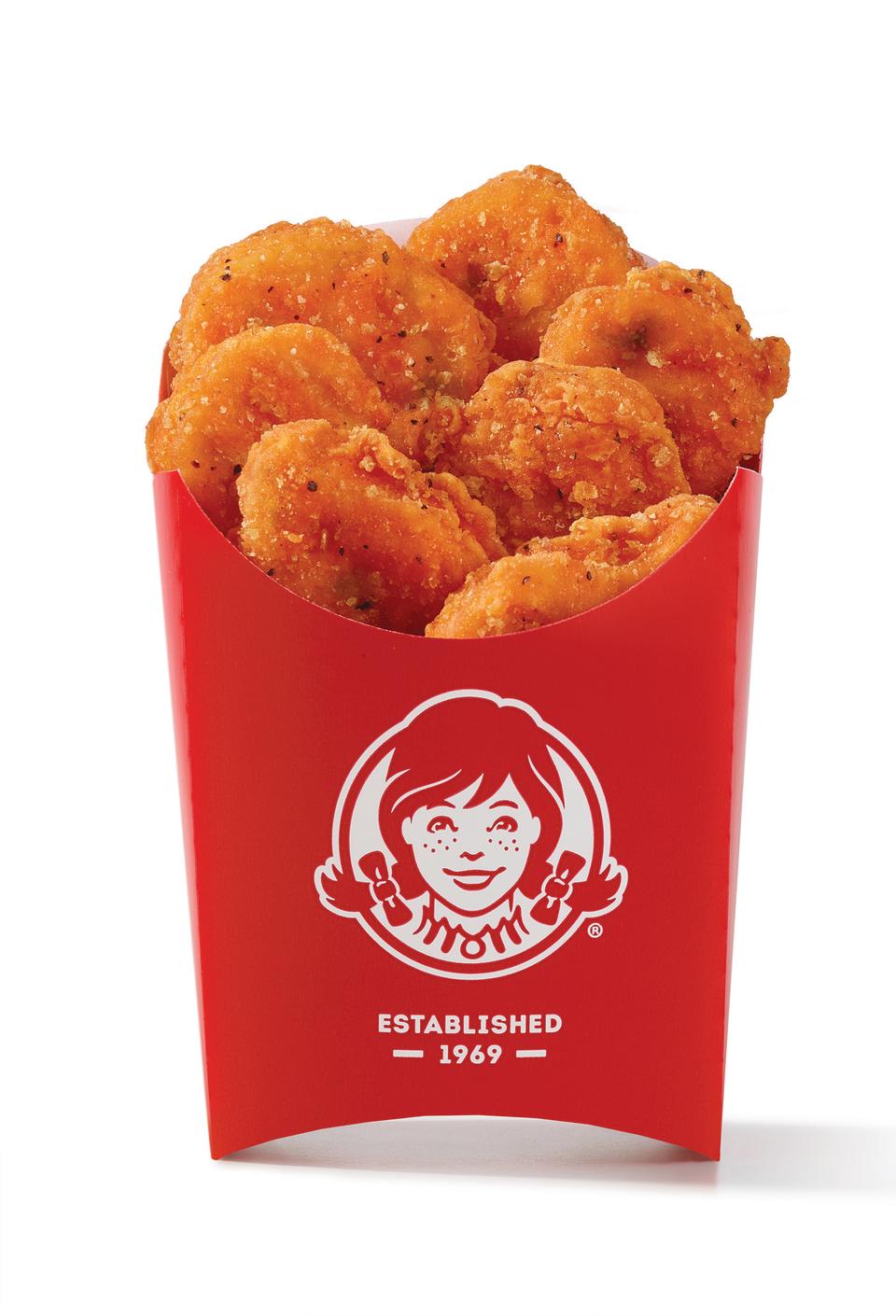 You can also find these Spicy Jalapeno Cheddar Nuggets on the menu. (Wendy's)