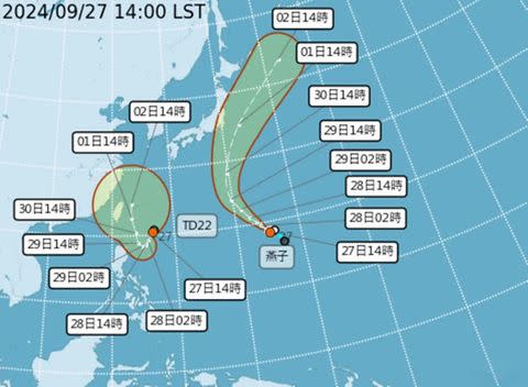 (取自氣象署網站)