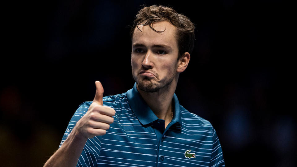 Daniil Medvedev will be looking to usurp the 'Big Three' in 2020. (Getty Images)