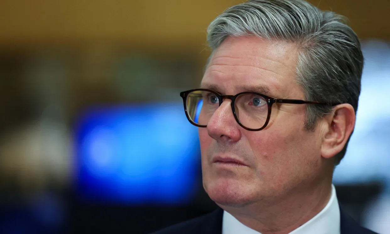 <span>Keir Starmer will claim his government has inherited ‘not just an economic black hole but a societal black hole’.</span><span>Photograph: Toby Melville/PA</span>