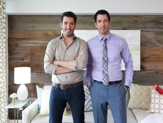 Drew and Jonathan Scott help a couple with a nautical problem on 'Property Brothers'