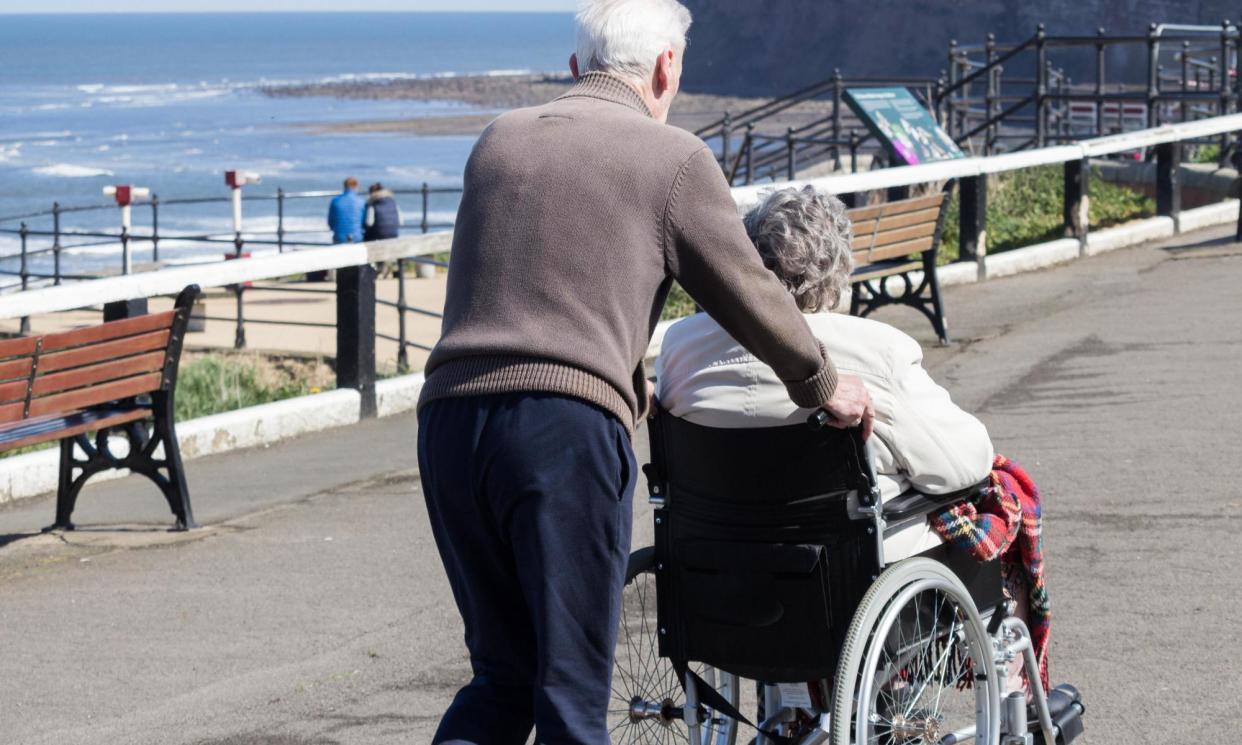 <span>The Guardian has in recent weeks documented the despair and stress experienced by unpaid carers forced to pay huge fines.</span><span>Photograph: Islandstock/Alamy</span>