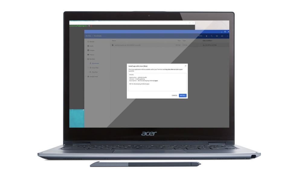 At I/O last year, Google announced it was adding Linux support to Chrome OS, amove that made it a lot easier for web and Android developers to useChromebooks
