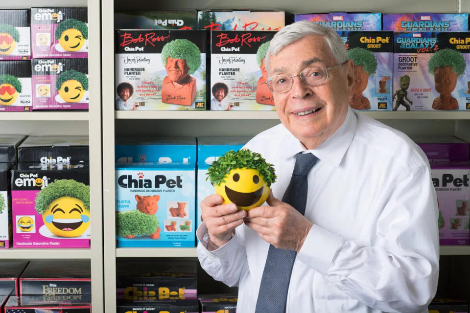 Joseph Pedott, the marketing guru behind the Chia Pet and the Clapper, died on June 22 at the age of 91. 