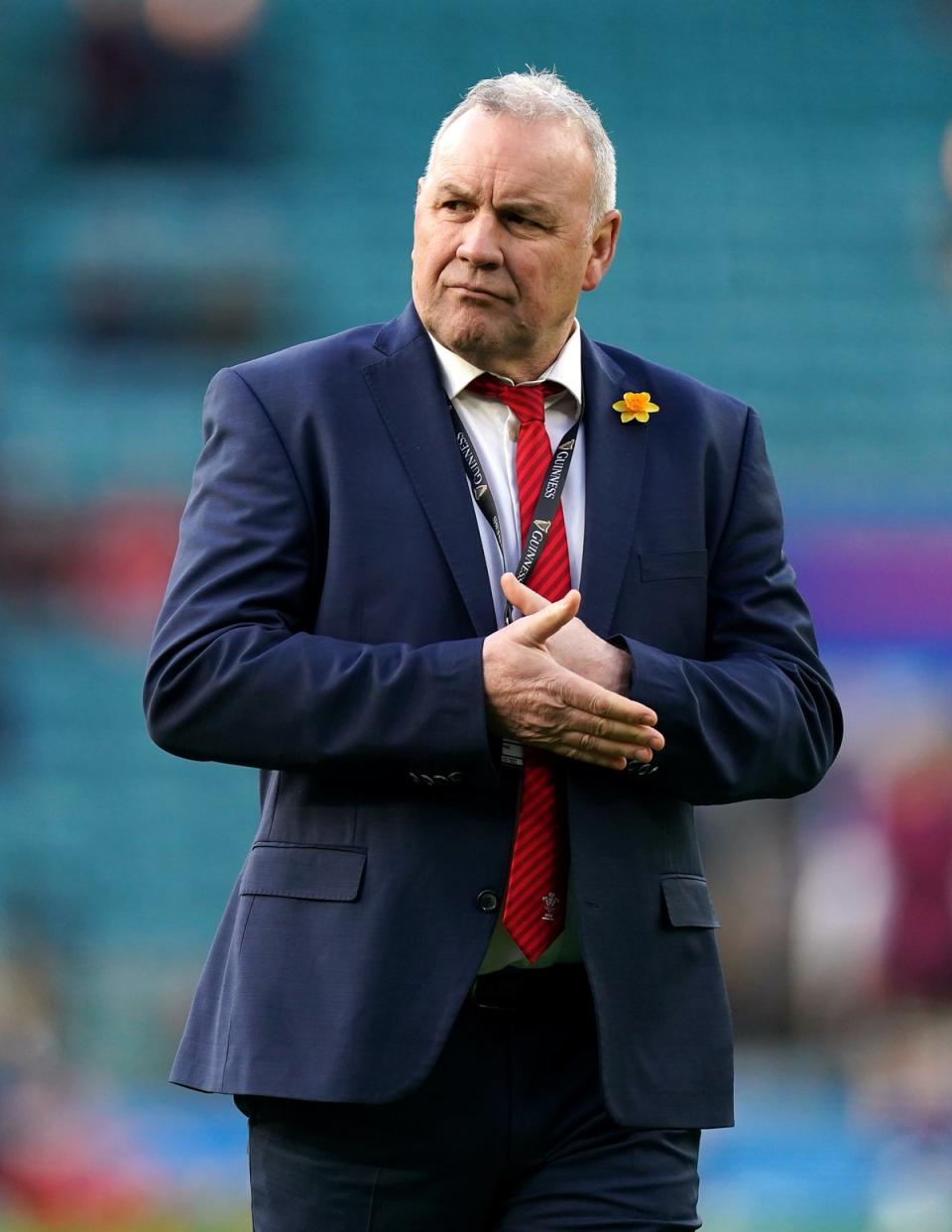 Wales head coach Wayne Pivac is relishing the second Test against South Africa (Mike Egerton/PA) (PA Wire)