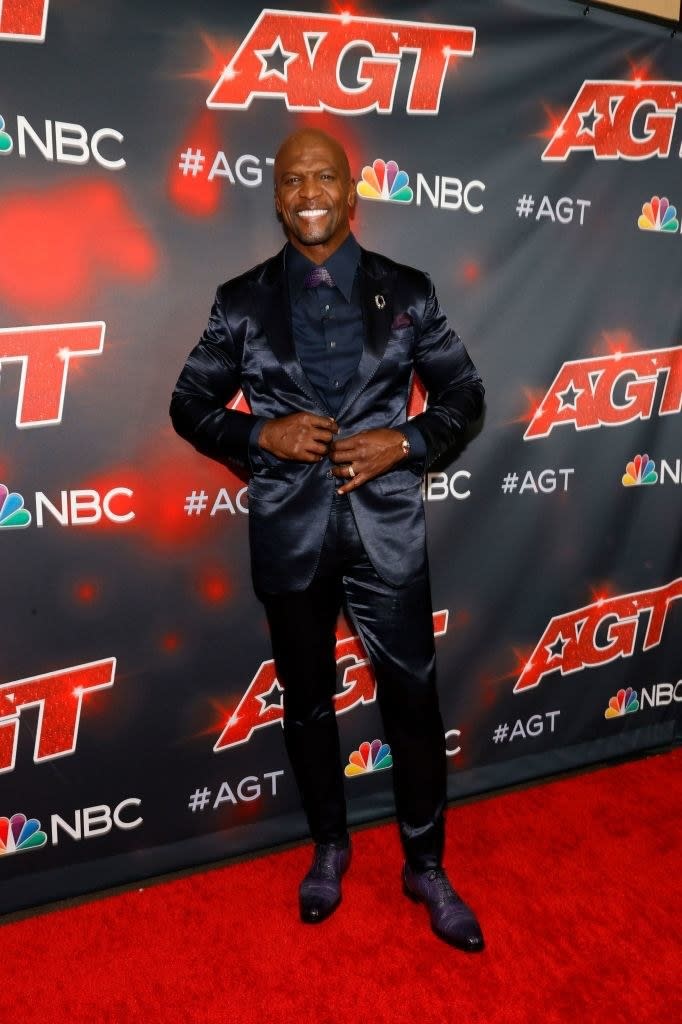 Terry Crews on the &quot;America&#39;s Got Talent&quot; red carpet.