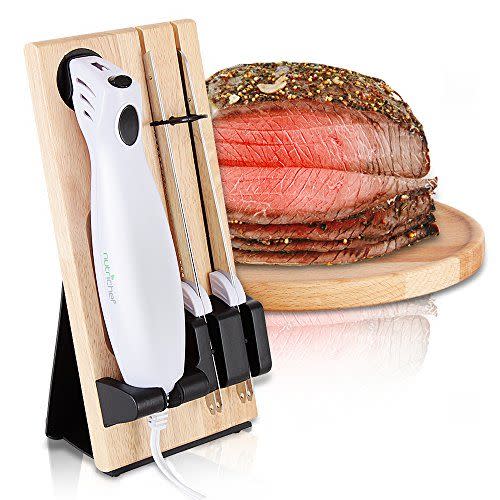 Classic Cuisine Electric Carving Knife with 8 Serrated Blade