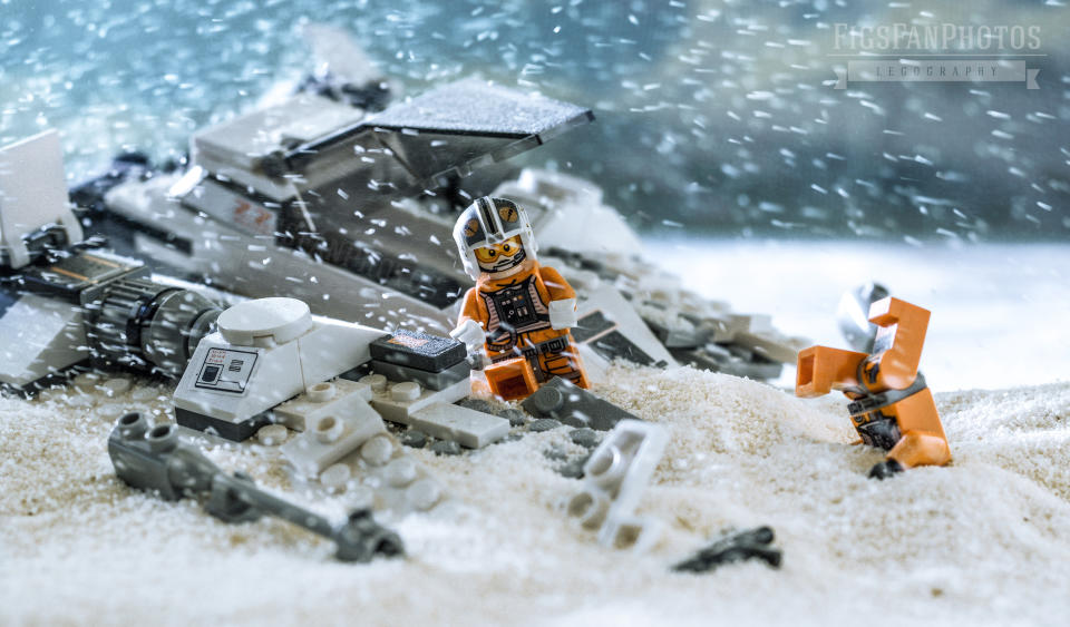 Artistic photos of Lego Star Wars sets and minifigures captured by Benedek Lampert