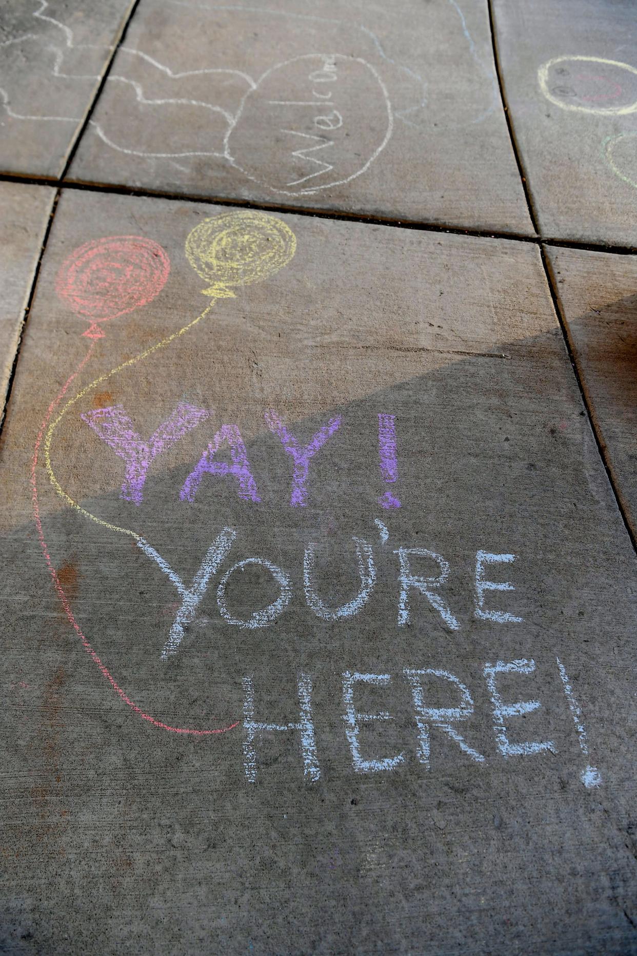 Students returned to in-person classes at Isaac Dickson Elementary in Asheville March 8, 2021.