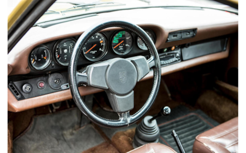 The Bridge Porsche Bonhams Goodwood interior - Credit: Bonhams 