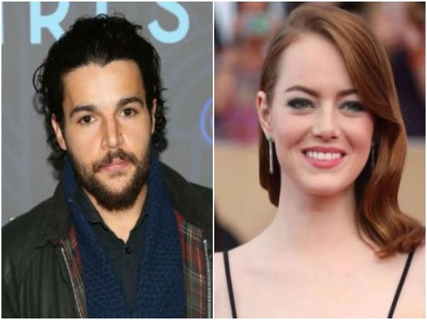 Christopher Abbott, Emma Stone (Image source: Instagram)