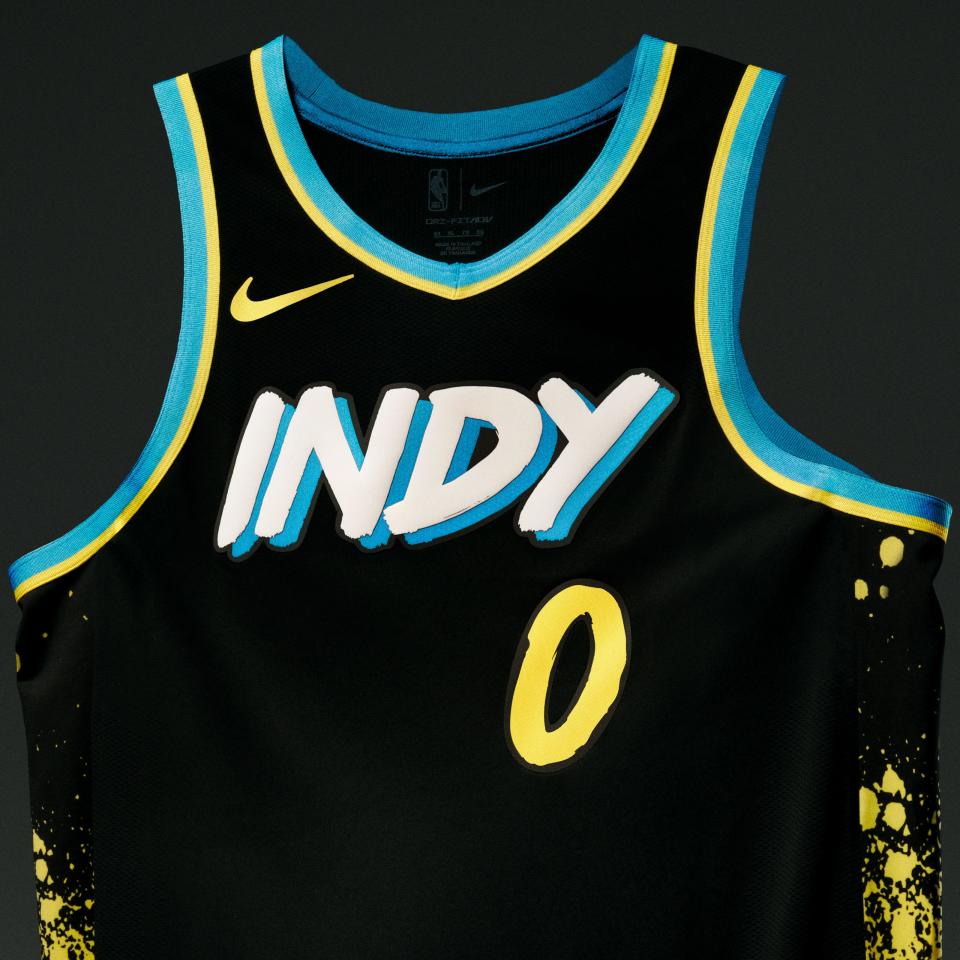 The Indiana Pacers 2023-24 City Edition jersey