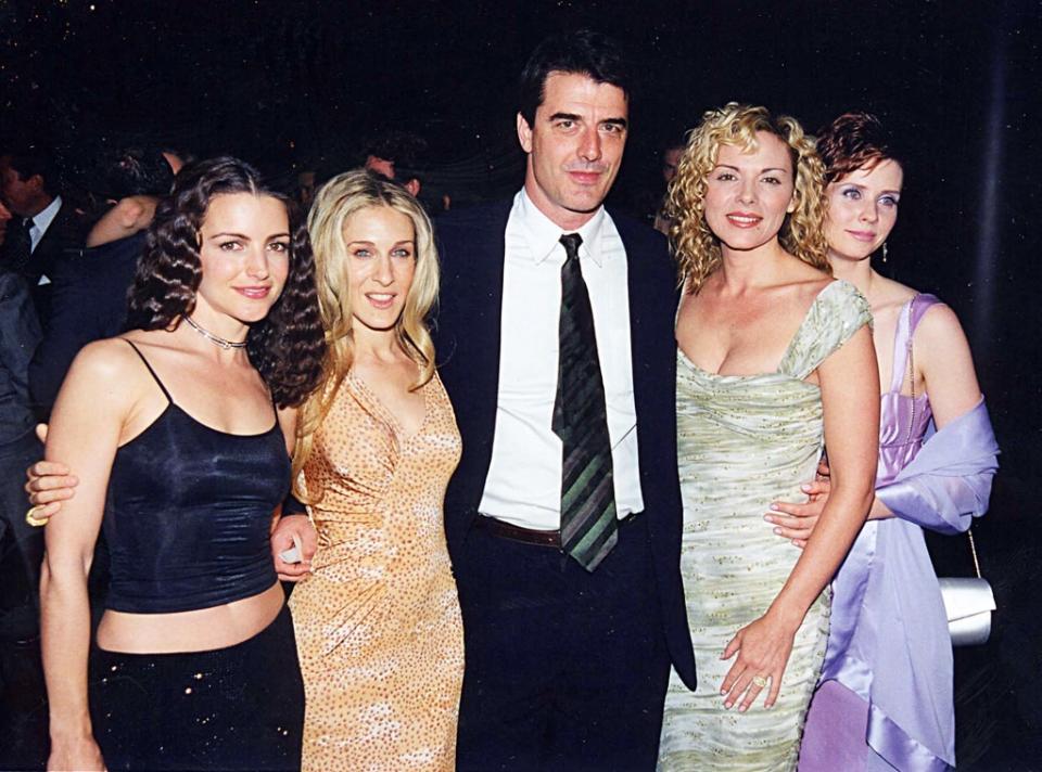 Kim Cattrall, 1999, widget, through the years, Kristin Davis, Sarah Jessica Parker, Chris Noth, Cynthia Nixon