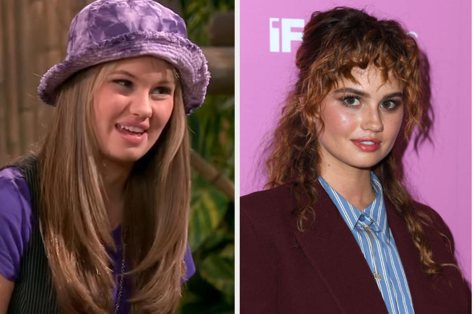 Side-by-side of Debby Ryan