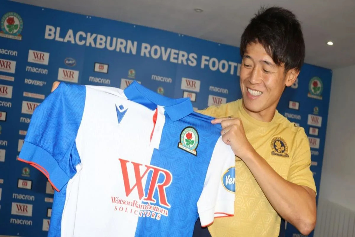 Rovers have signed striker Yuki Ohashi <i>(Image: Blackburn Rovers)</i>