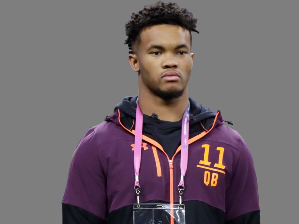 Kyler Murray reportedly didn't make a great impression at the NFL scouting combine. (AP)