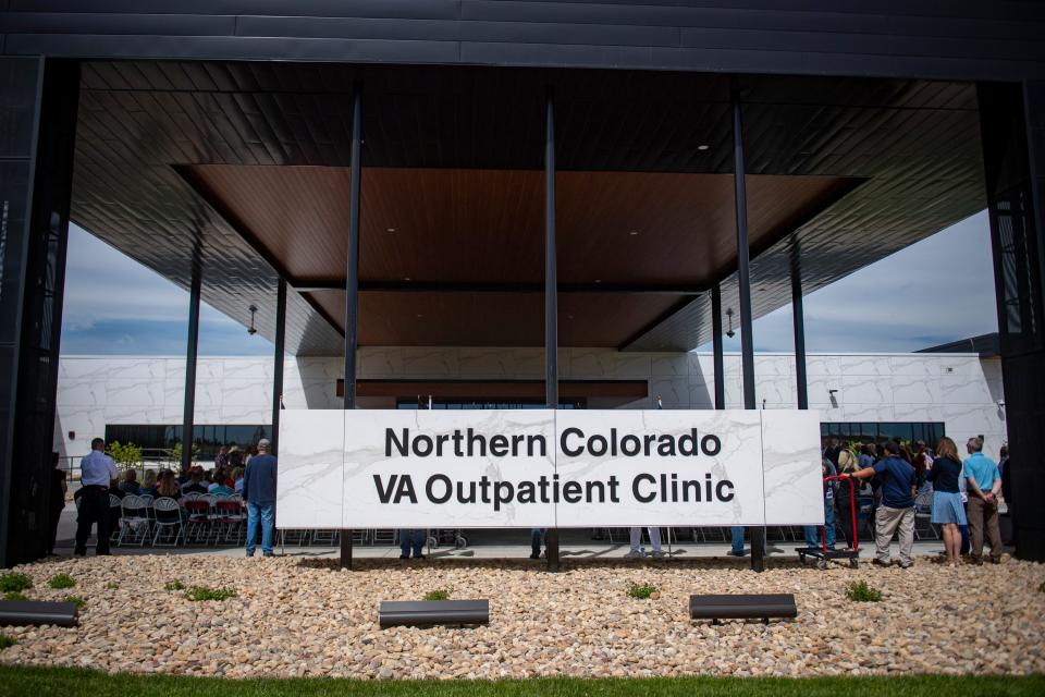 The Northern Colorado Veterans Affairs Outpatient Clinic in Loveland had a ribbon-cutting on Friday.