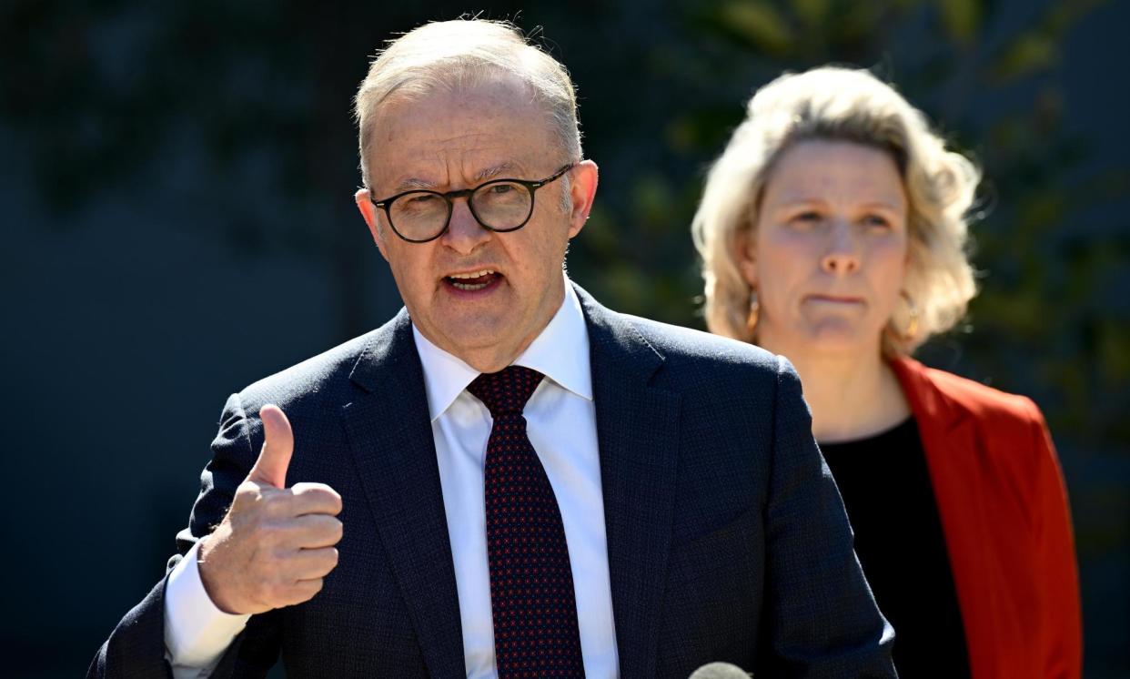 <span>Anthony Albanese has accused the Greens and the Coalition of blocking ‘commonsense reforms’ and has not ruled out calling a double dissolution.</span><span>Photograph: Dan Himbrechts/AAP</span>