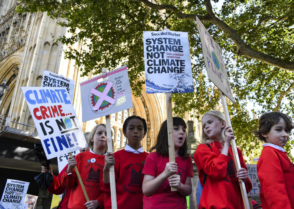 Britain Climate Protests