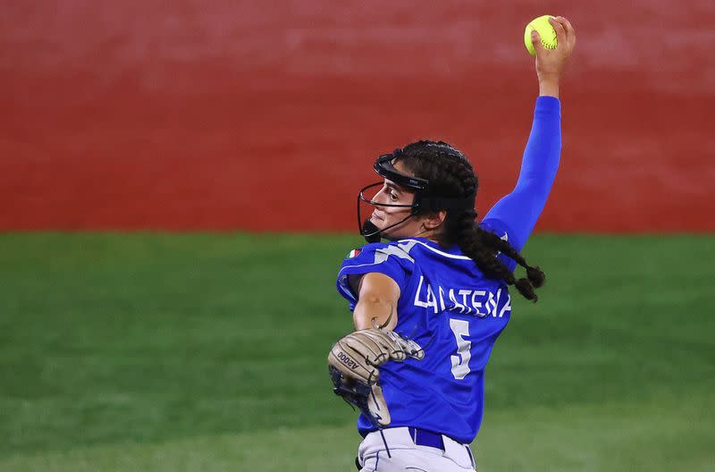 Softball - Women - Opening Round - Japan v Italy