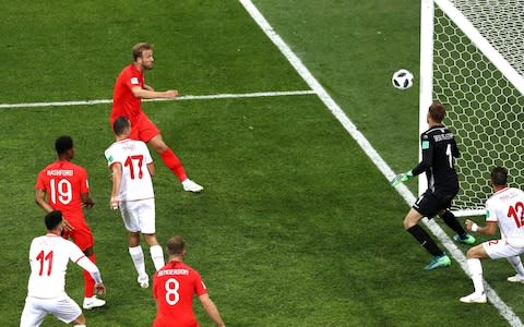 Kane winning goal - Credit: GETTY IMAGES