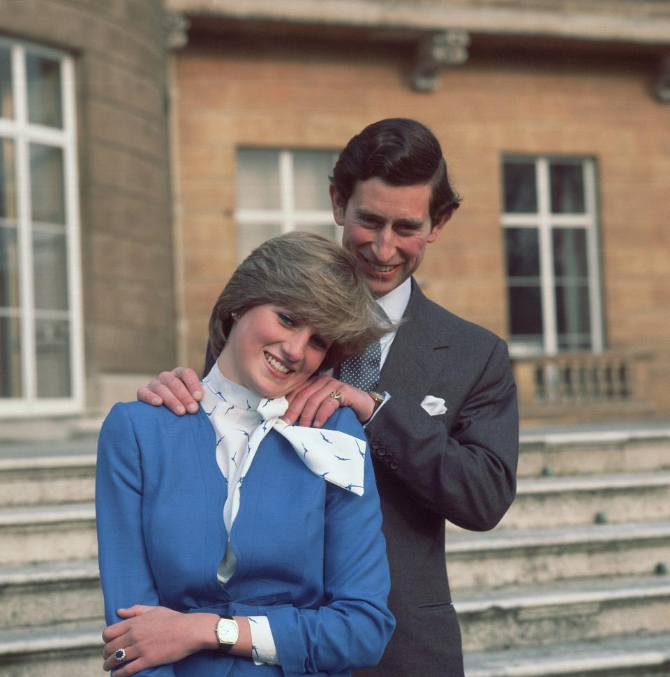 charles and diana engaged