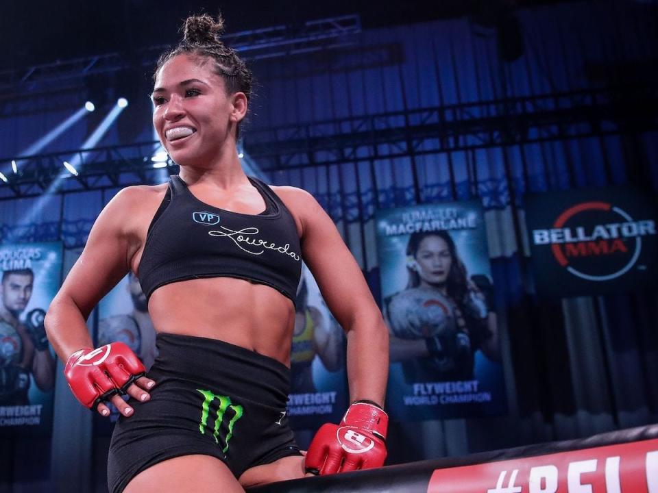 Valerie Loureda, former Bellator MMA novice turned WWE star.