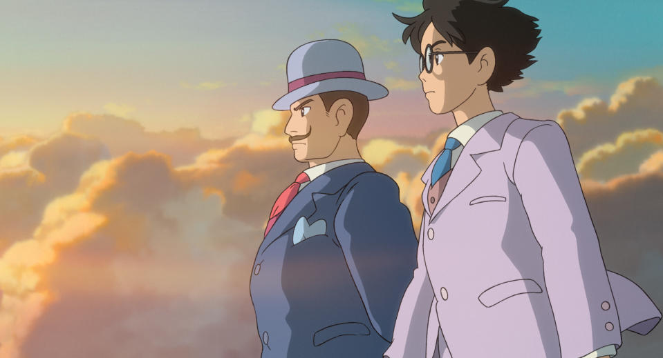 This image released by Touchstone Pictures shows a scene from the animated film, "The Wind Rises." (AP Photo/Touchstone Pictures - Studio Ghibli)